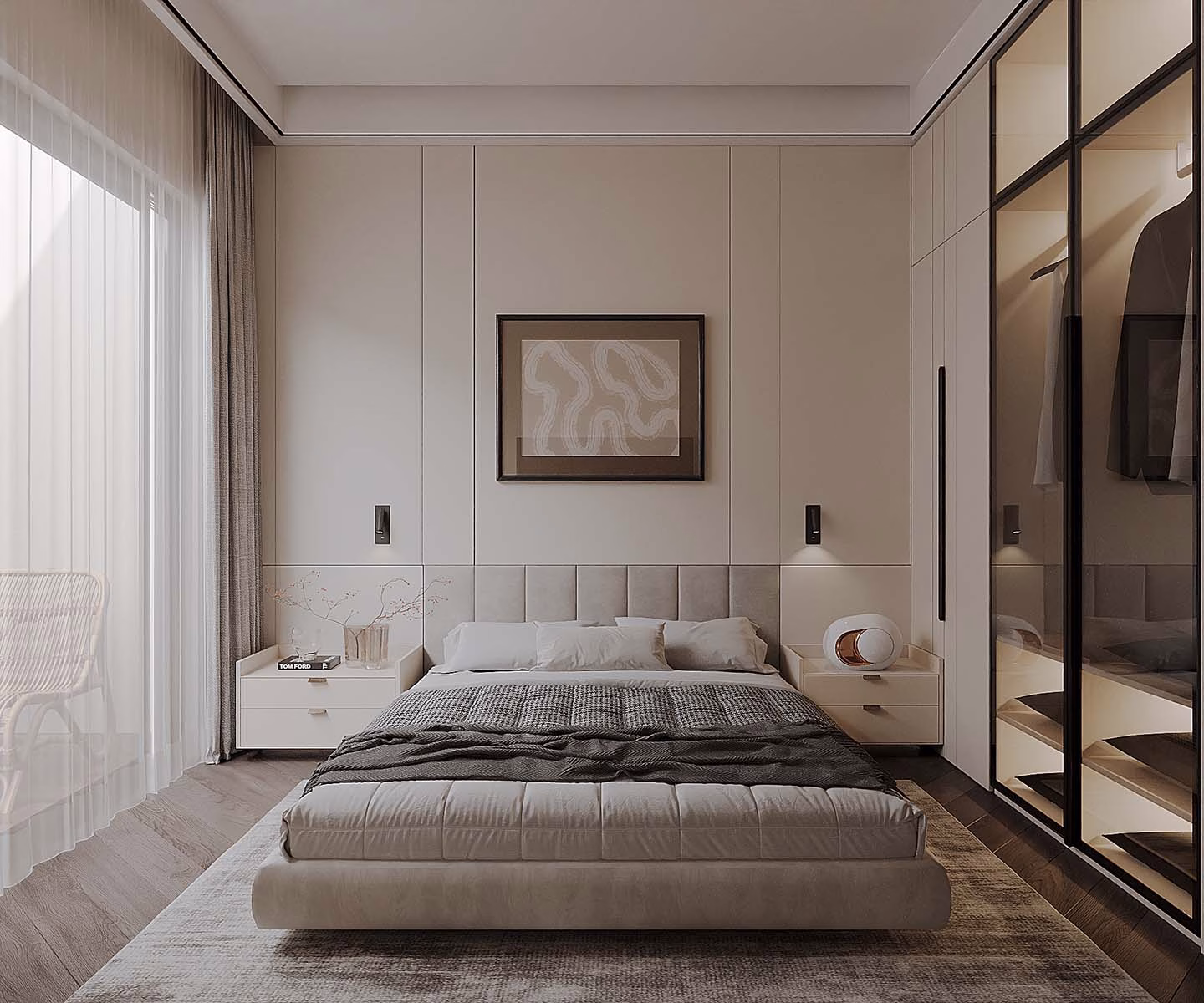 Free 3dsMax Bedroom Download by Nguyen Huu Cong 839