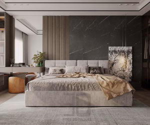 Free 3dsMax Bedroom Scene By 3df.pro 848