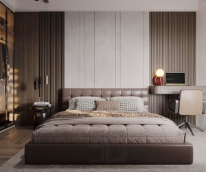 Free 3dsMax Bedroom Scene By 3df.pro 849