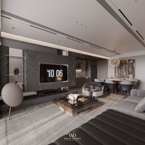 Free 3dsMax Livingroom And Kitchen Scene By Bui Vien 845