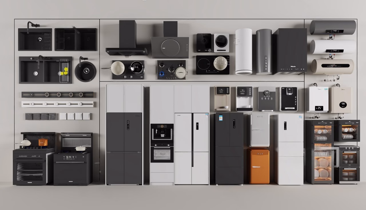 Free 3dsmax Kitchen Equipment Download by 3df.pro 55