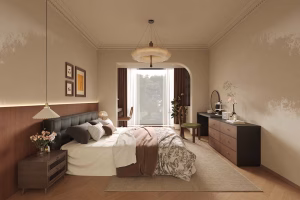 Free 3dsmax Bedroom Scene Download by 3df.pro 856