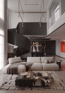 Free 3dsMax Duplex Scene By Minh Nguyen 853