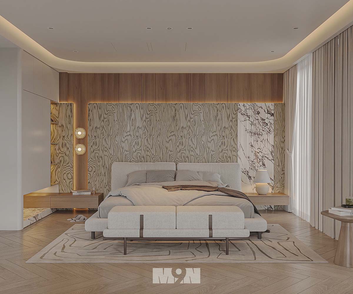3dsMax Vip Master Bedroom Scene By Min-Concept 31