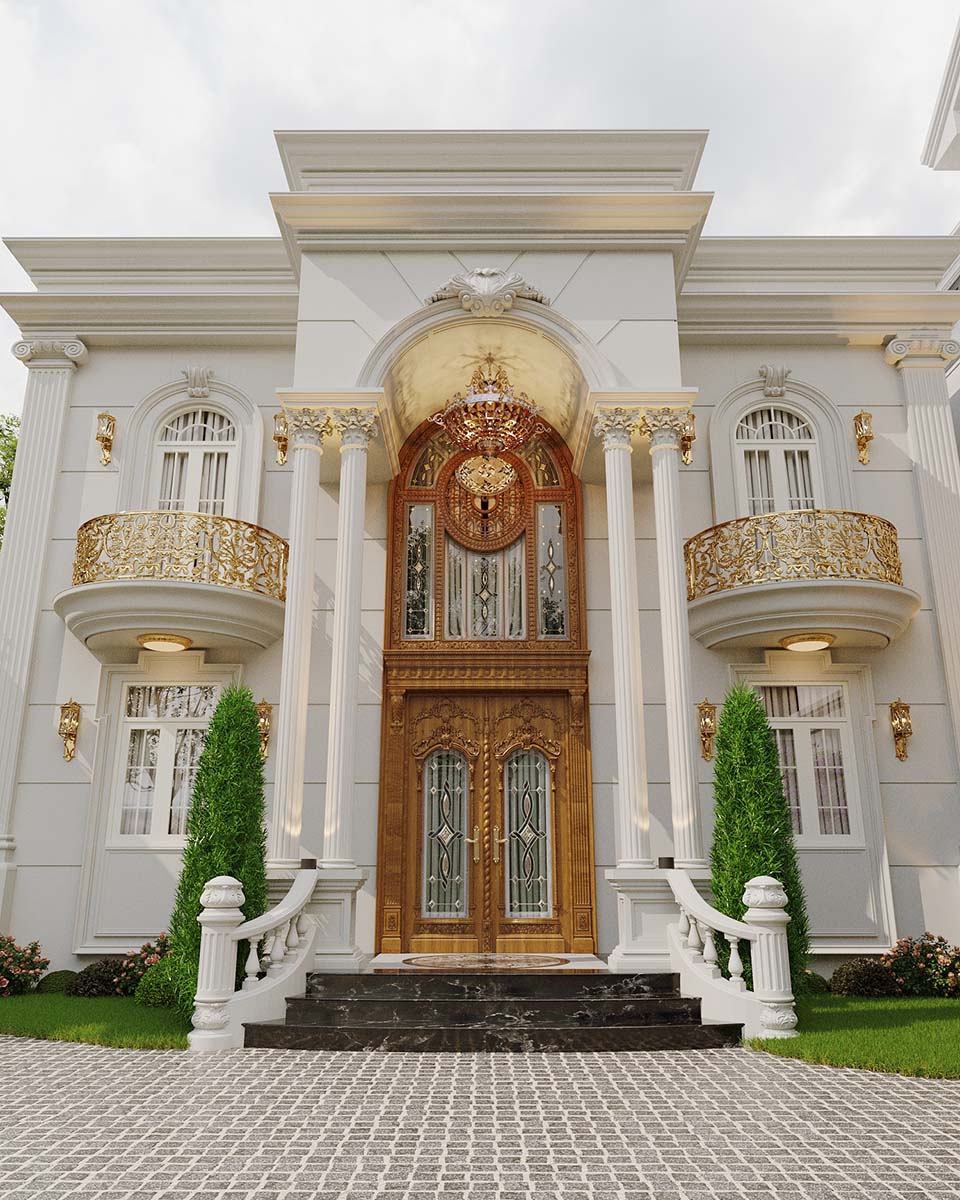 3dsMax Vip Neo-Classic Villa By 3df.pro 33