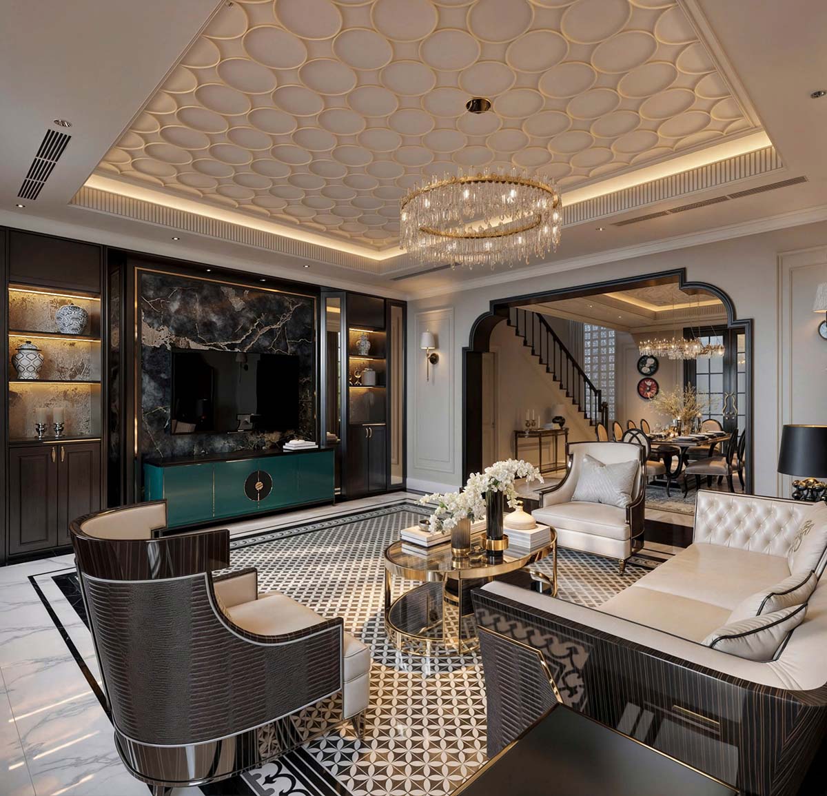 3dsMax Vip Indochine Livingroom Scene By Huy Hoang 55