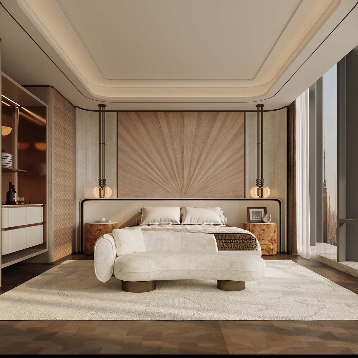 3dsMax Vip 6 Bedroom Scenes By 3df.pro