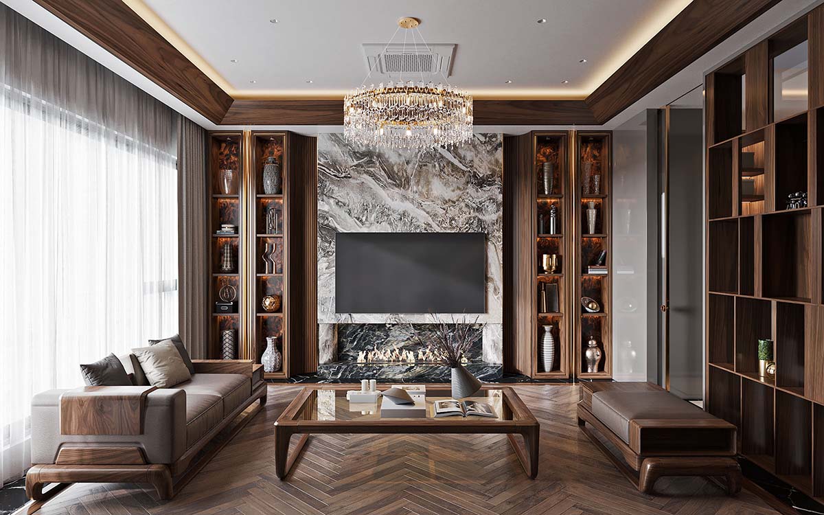 3dsMax Vip Walnut Apartment Scene By The Thuong 42