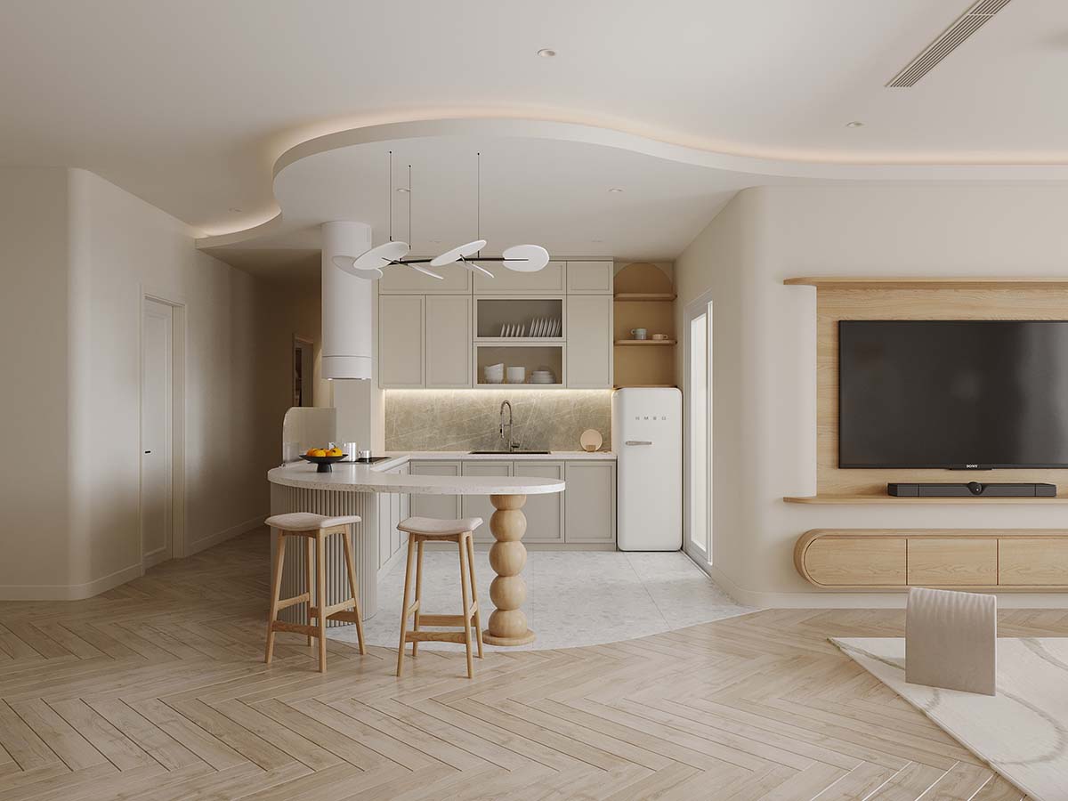 3dsMax Vip Scandinavian Apartment Scene By Hung Do 53
