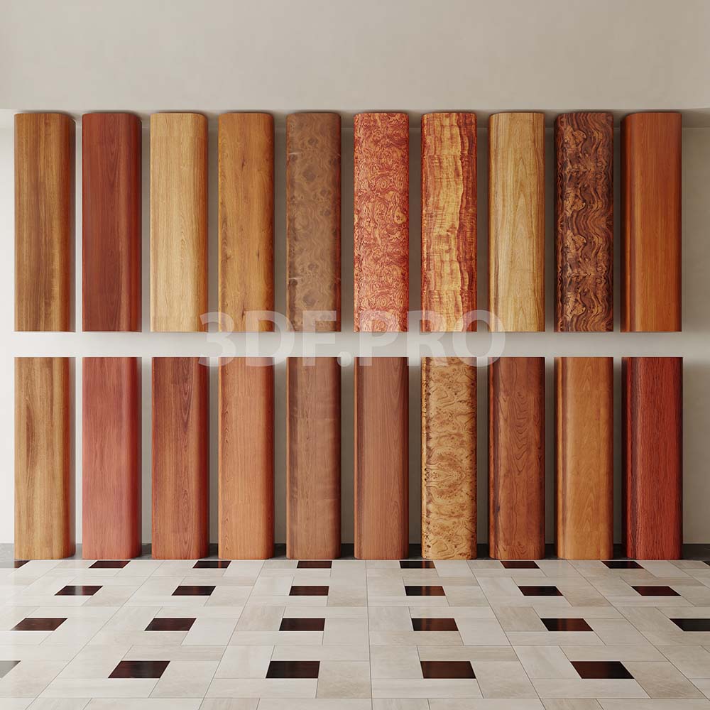 Wood Materials by 3df.pro W-01