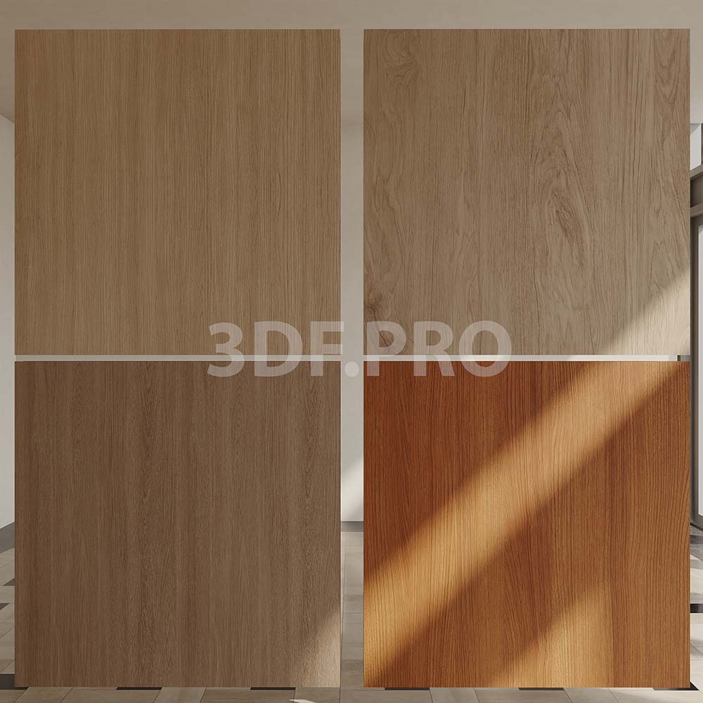 Wood Materials by 3df.pro W-011