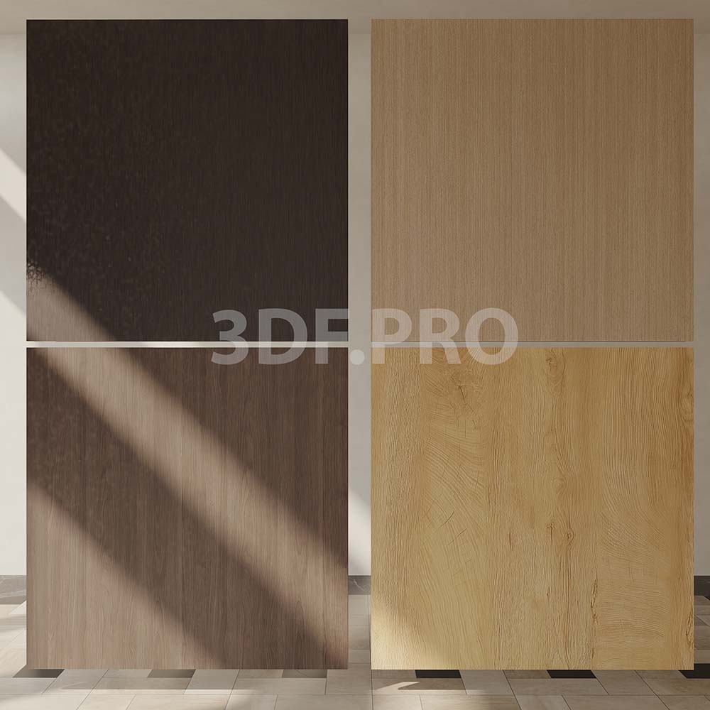 Wood Materials by 3df.pro W-07